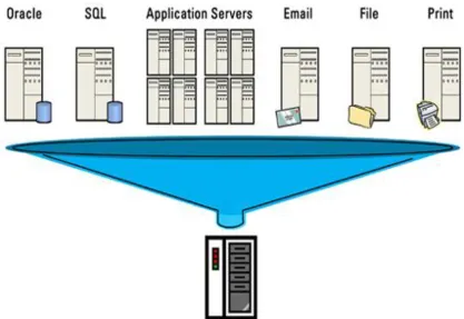 Figure 5.3 Server Virtualization In Data Centers 