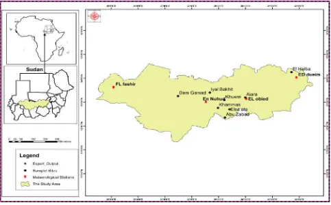 Fig. 2. Geographical Location of the Study Area 