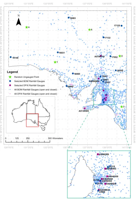 Fig. 2. Location map of the upper Finniss River catchment.