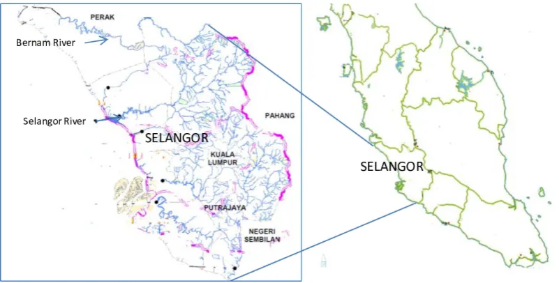 Table 1. Comparison of ARIMA models’ Statistical Results forSelangor and Bernam rivers.