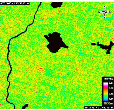 Fig. 11.   rms height map at pixel scale.