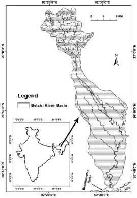 Fig. 1. Location of the study area  