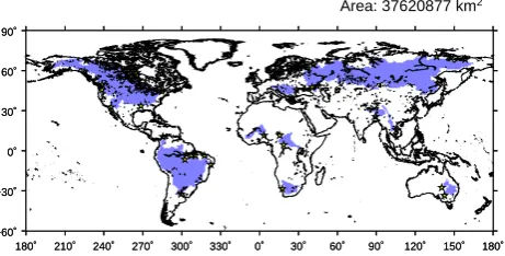 Fig. 2. Comparison of zonal mean wind speed and precipitation.Distribution of river gauging stations (stars)
