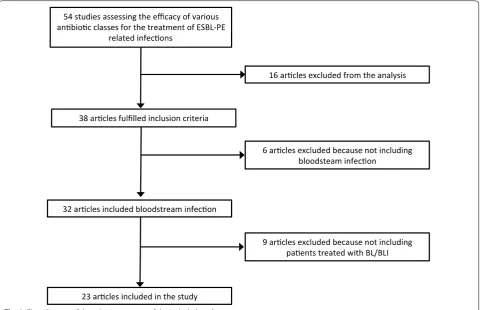 Fig. 1 Flow diagram of the selection process of the included studies