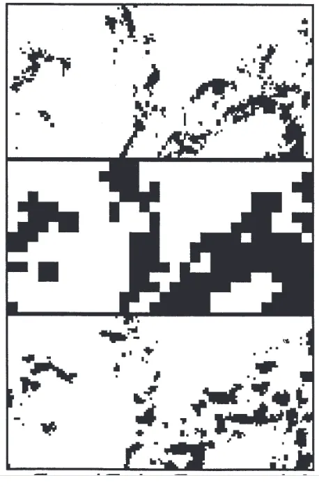 Fig. 7.  Modelled wet grid square coverage errors