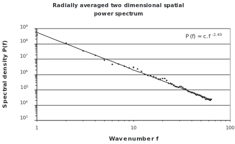 Fig. 1a. Masked radar image of rainfall