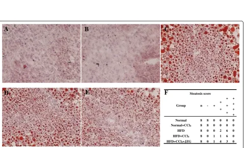 Fig. 2 Effect of JZG on liver function: a The serum ALT level, b The serum AST level, c The serum ALB level, d The serum γ-GT level