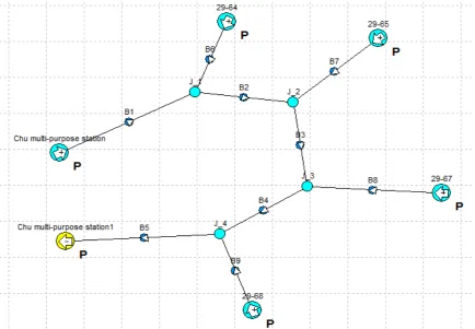 Figure 1. The location map of the east ring of the factory. 