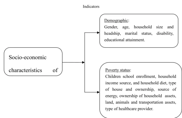 Figure 1: Operational frame work                                    Characteristics 