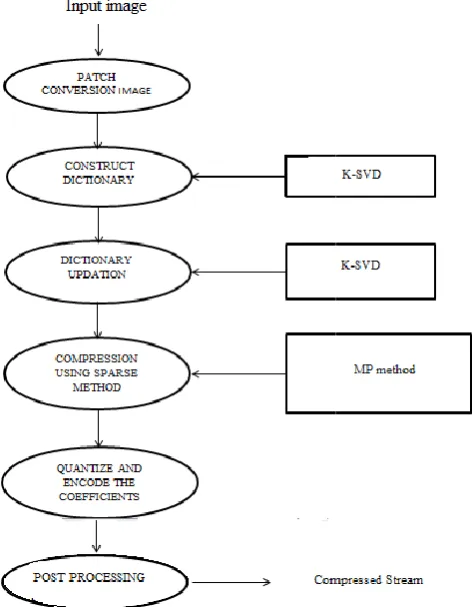 Figure 1. Architecture of fingerprint compression using sparse Figure 1. Architecture of fingerprint compression using sparse