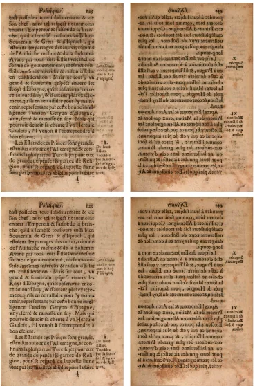 Figure 4.12: Colour bleed-through restoration results on a sample full document image from