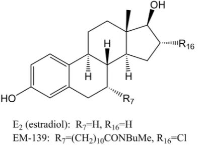 Figure 2. Stereo representation of the overall structure of A subunit of 17β-HSD1-EM- 139 complex