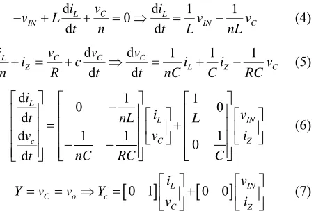 Figure 4. Equivalent circuit of boost mode operation with four LV switches on. 
