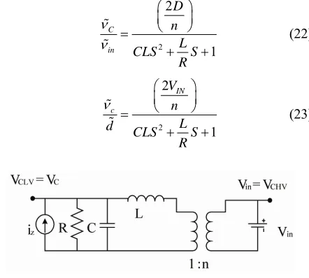 Figure 7. Equivalent circuit of buck mode operation with shorting HV side. 