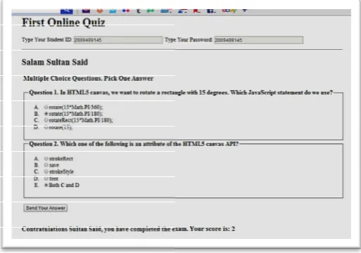 Figure 5 shows an image of the test.Figure 5 shows an image of the test. 