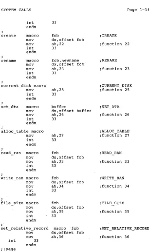 table macro mov int 