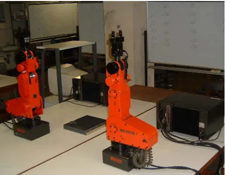 Figure 9. View of experimental robot system. 