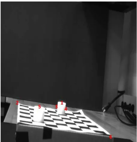 Figure 3. Testing selection points in left image. 