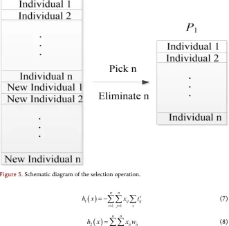 Figure 5. Schematic diagram of the selection operation. 