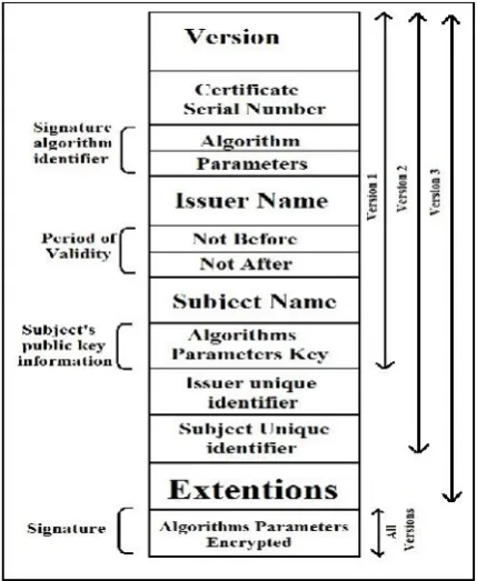 Fig. 1. Overview of a X.509 Certificate