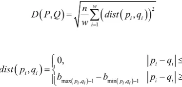 Figure 6. After replacing the interval segment with discrete letters, the symbolized data 