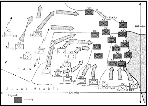 Figure 6-3.  Operation Desert Storm 24 February 1991