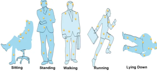Figure 2. Human body posture.  