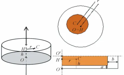 Figure 2. Schematization of longitudinal and transverse cut.  