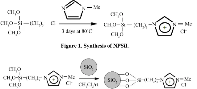 Figure 1. Synthesis of NPSiI. 