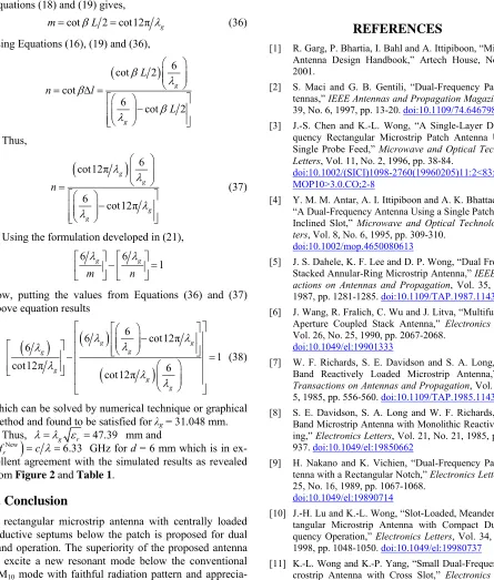 Table 1which show that, as the gap between septums increase, 