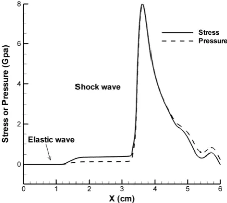 Figure 9. Stress waves in beryllium. 