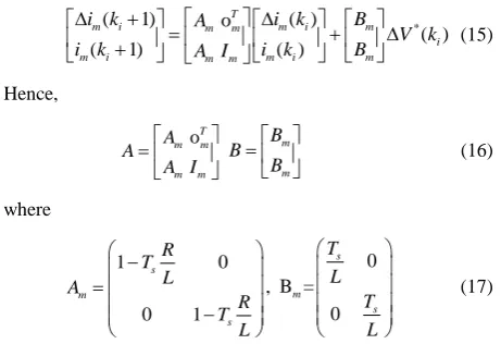 Fig 2: Voltage vectors of three-level, three-phase VSI with resistive-inductive load in frame  