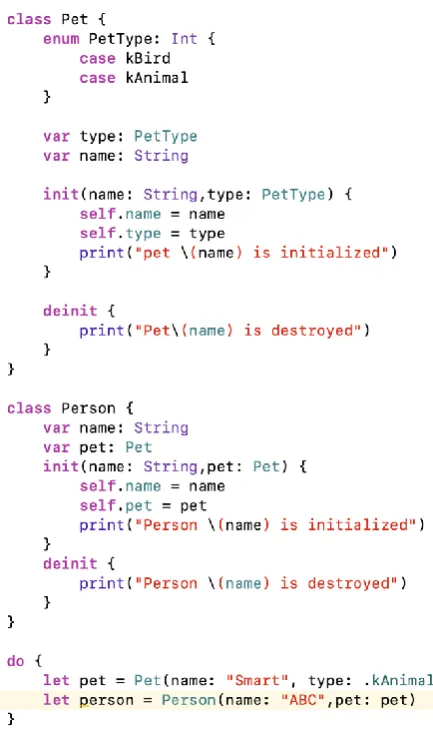 Fig 8: ARC Global Scope Example 