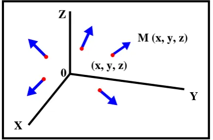Figure 1. The meaning function as a vector field on (adapted from   3Stewart, 1999). 