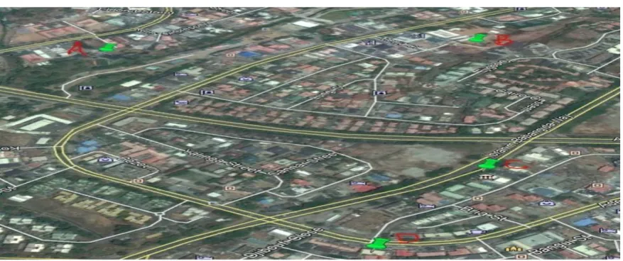 Figure 1: Site captured for the Study 