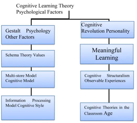 Figure 1. Cognitive learning theory. 