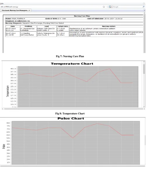 Fig 7: Nursing Care Plan 
