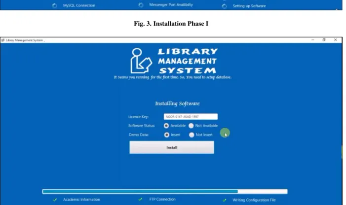 Figure 5) will be appeared. From right options panel, a user can  choose admin option