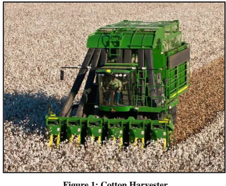 Figure 1: Cotton Harvester 