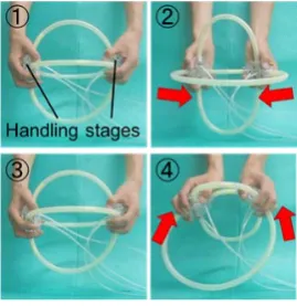 Figure 3. Transient view of move-ment of device. 