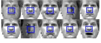 Figure 15: Detection of Mouth using  ten image objects 