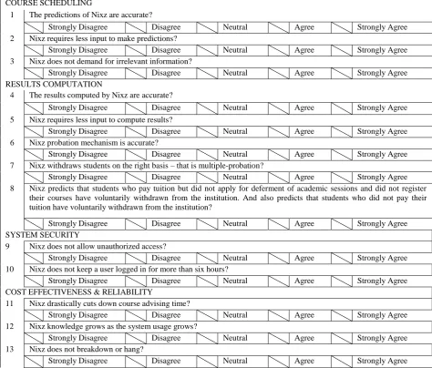 Table 3: Results of Nixz’s Evaluation 