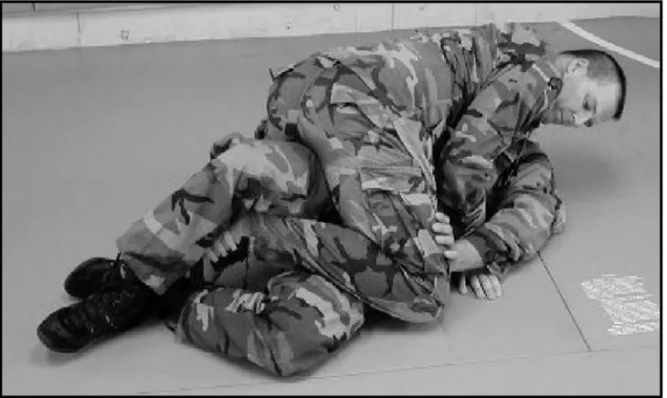 Figure 3-26. Escape the half guard, step 4.