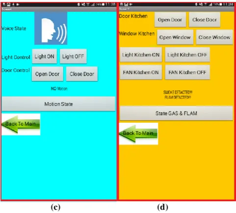 Figure 25: Bluetooth method: (a) Bluetooth application icon. (b) contains Bluetooth application