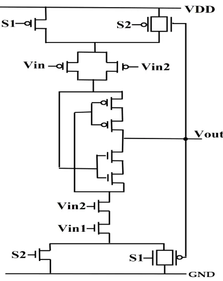 Fig 4:  Proposed technique by NAND gate 