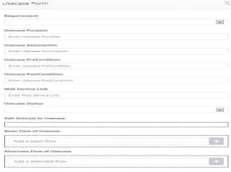Fig 5: Interface of Requirement Prioritization, Status 
