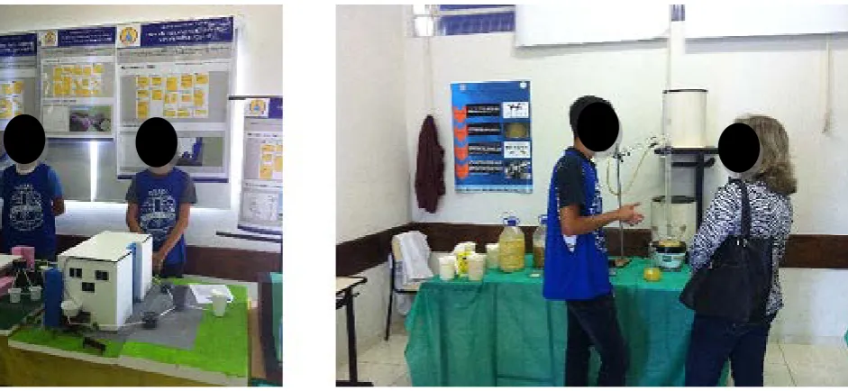 Figure 5. Presentation at science fair. 