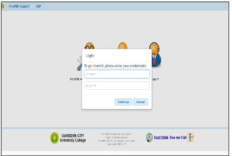 Fig 10: Administrator login. 