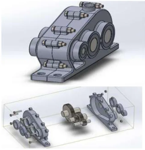 Fig 5 Final Assembly of Gear Box 