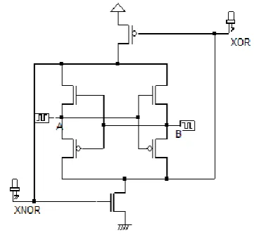 Fig. 2: Conventional Odd Parity Generator 